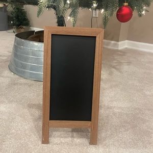 Chalkboard Wooden Easel Sign Hot Cocoa Bar
